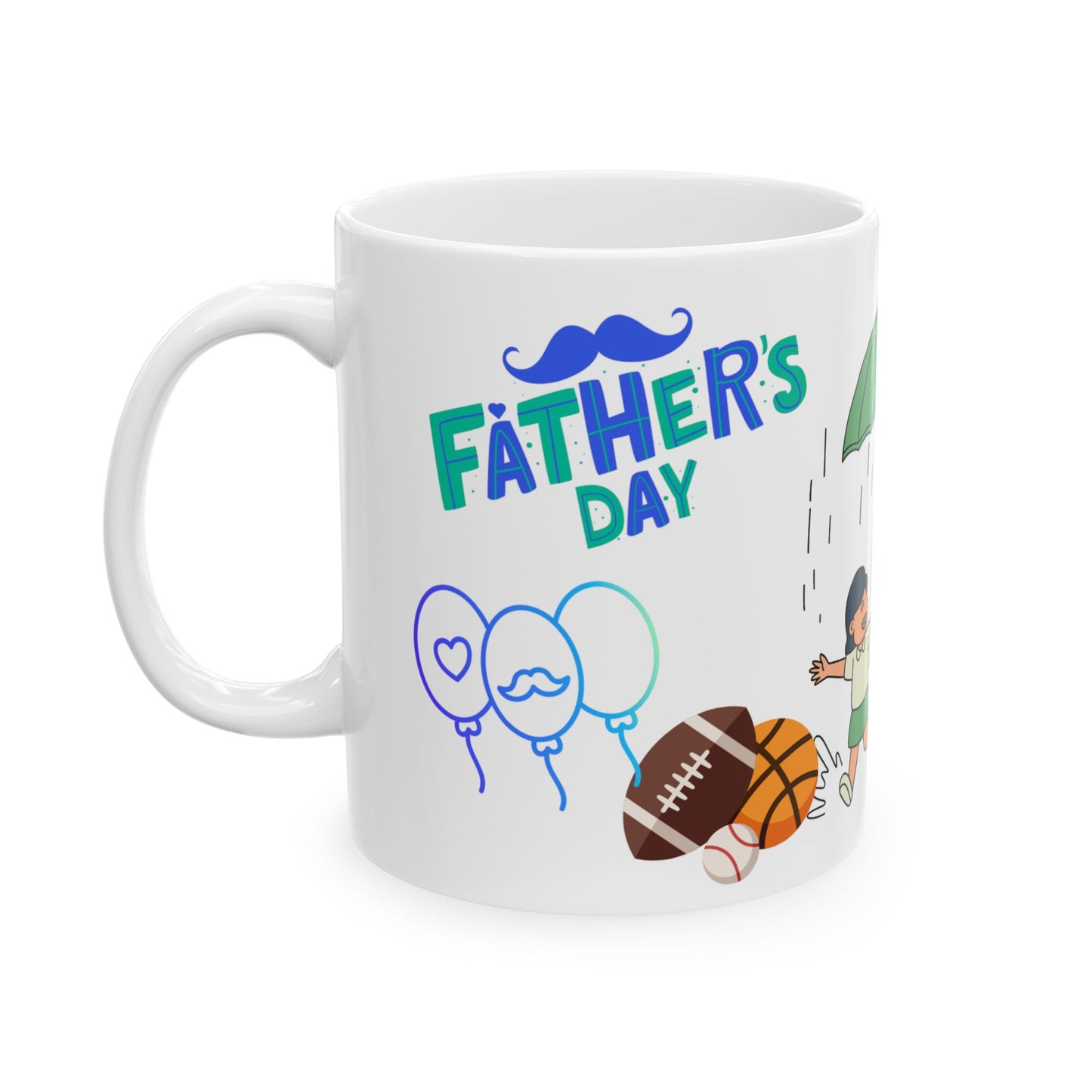 Father's Day Family Ceramic Mug