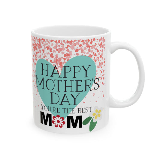 Happy Mother's Day Ceramic Mug - Perfect Gift for Moms 11oz