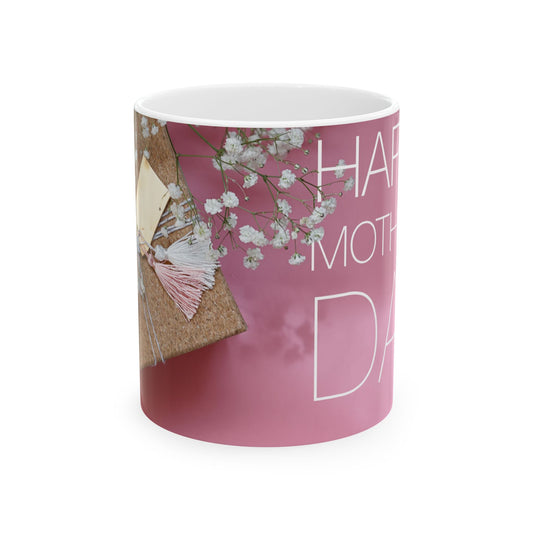 Floral Mother's Day Ceramic Mug - 11oz