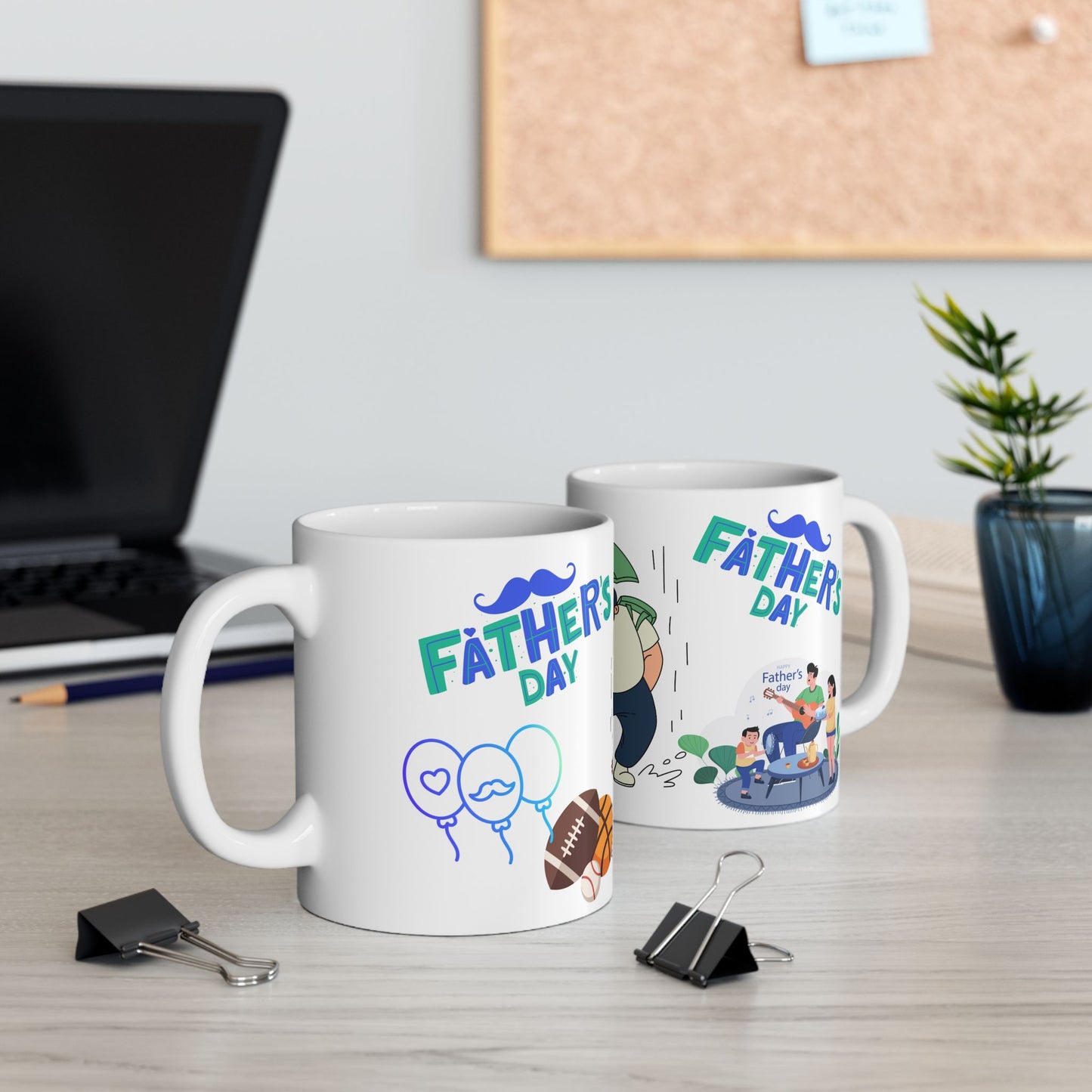 Father's Day Family Ceramic Mug