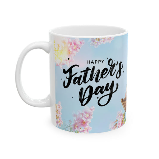 Father's Day Fishing Ceramic Mug